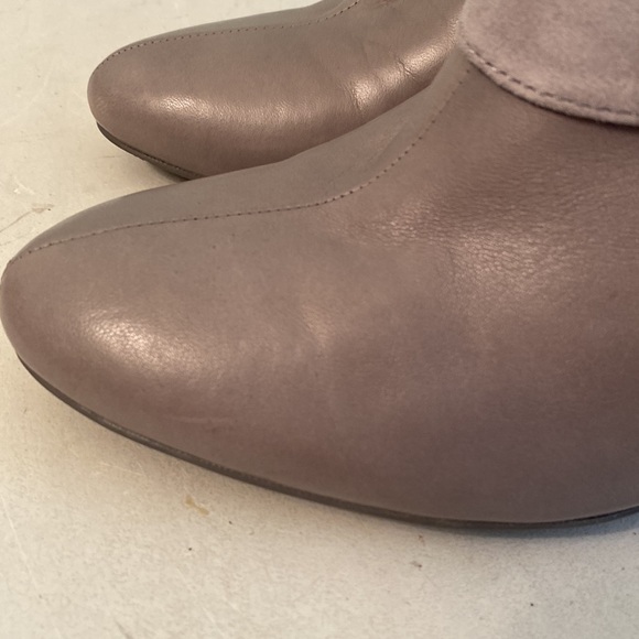 Coach Annika grey leather booties - Picture 6 of 16
